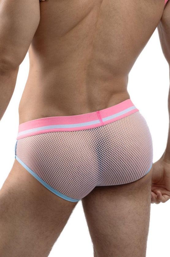 MESH BRIEFS | Pop Off Pink