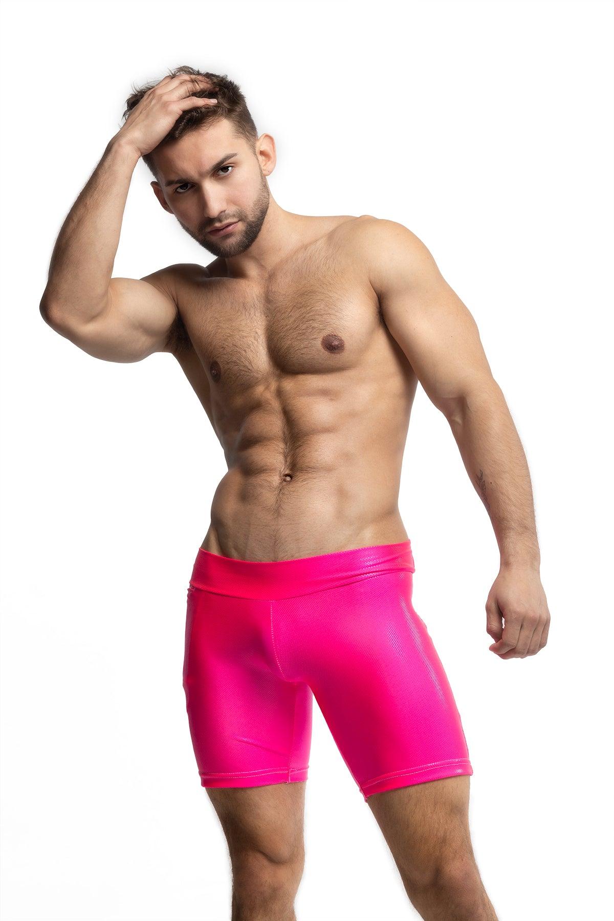 Joggers with Pocket | Neon Pink
