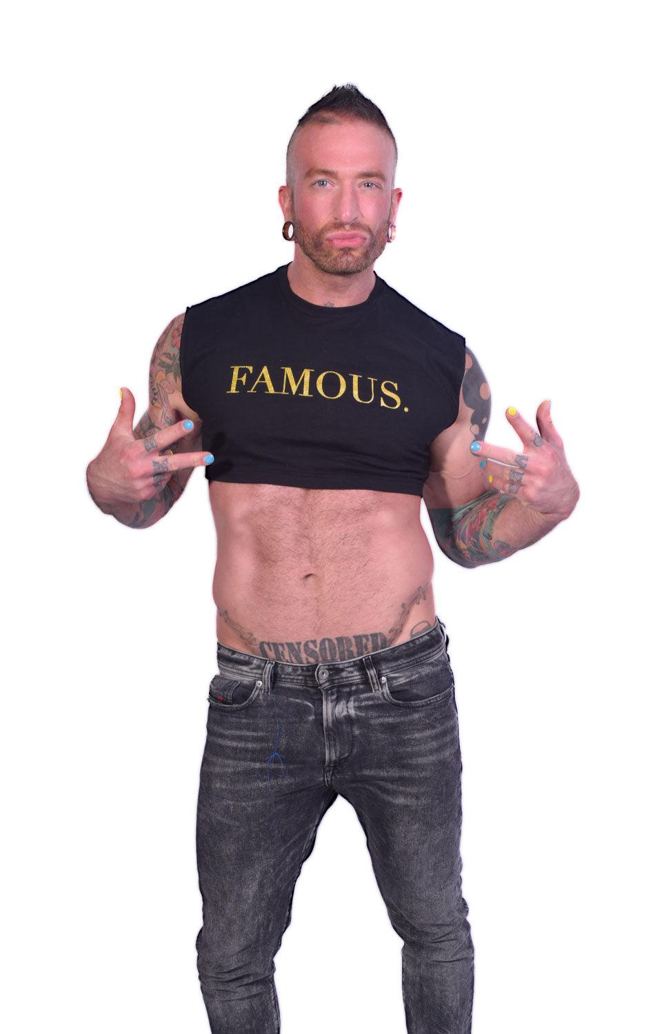 T-Shirt | Famous. | Crop Top
