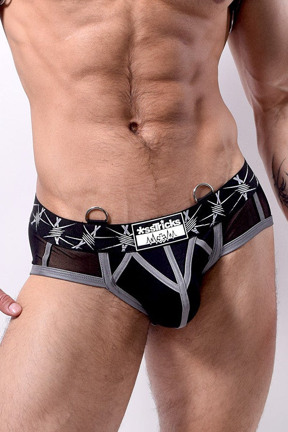 Stinger Brief | SILVER/BLACK