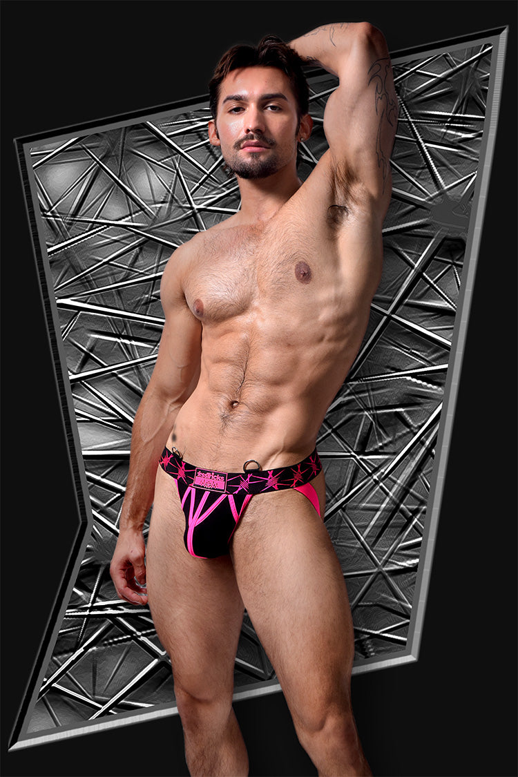 Stinger Jock | NEON PINK/BLACK