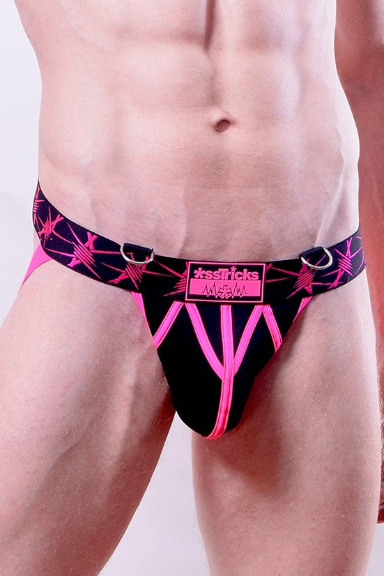 Stinger Jock | NEON PINK/BLACK