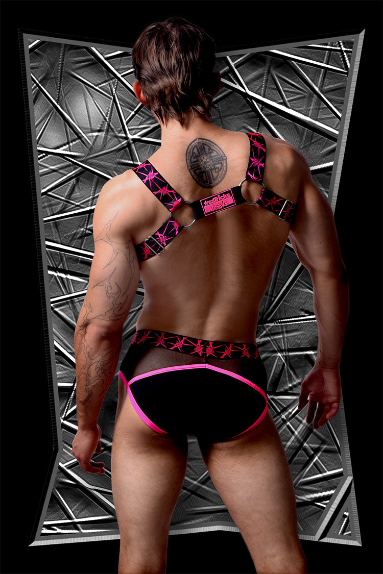 Stinger Brief | NEON PINK/BLACK