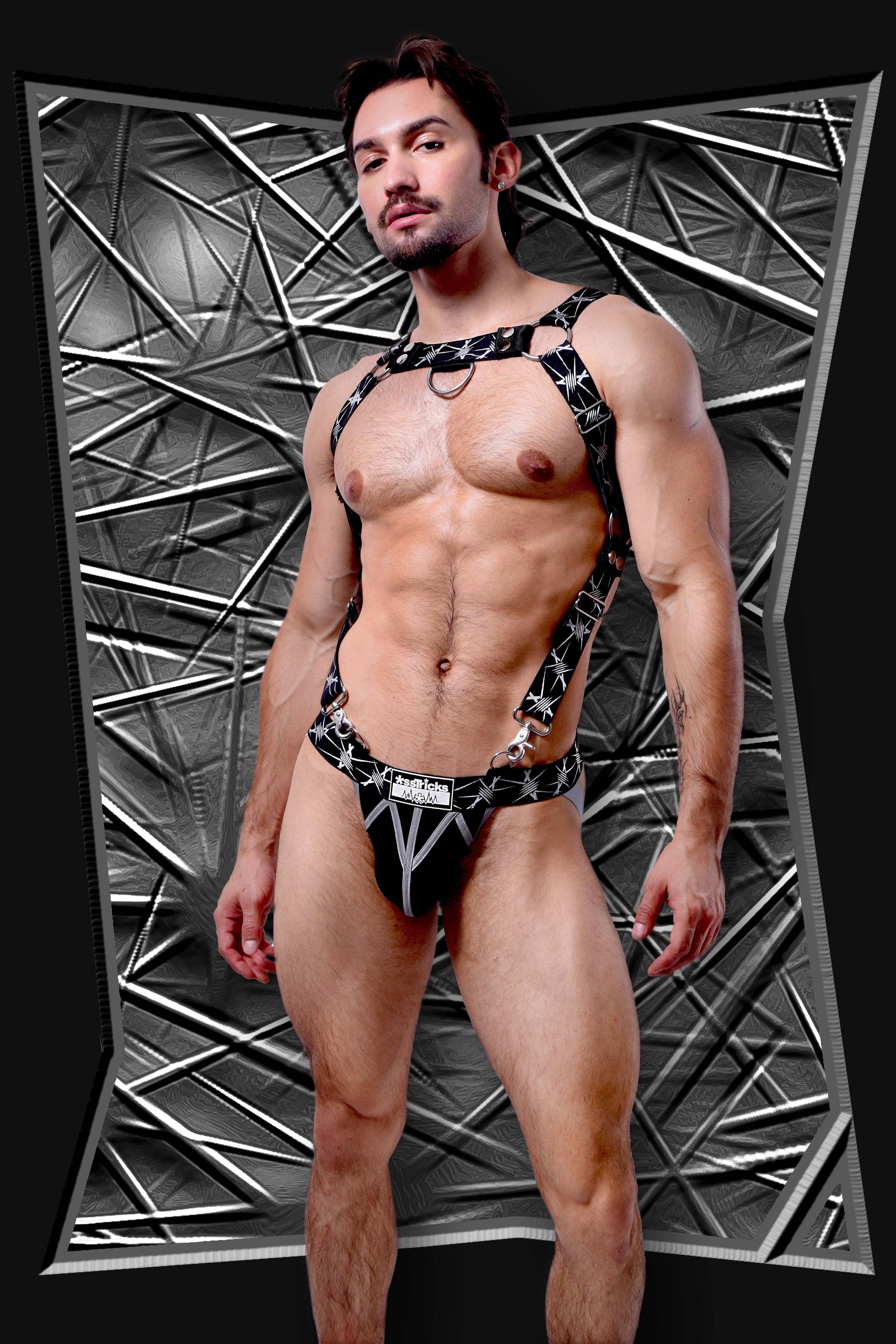 Stinger Harness | SILVER/BLACK