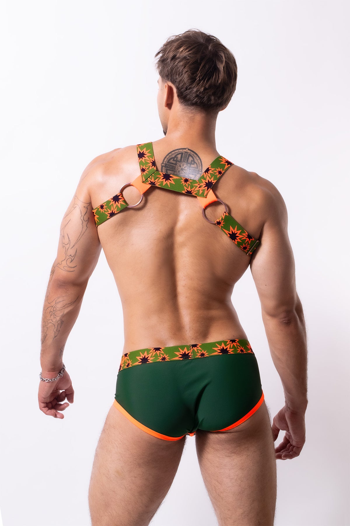 Kaboom | GREEN/NEON ORANGE