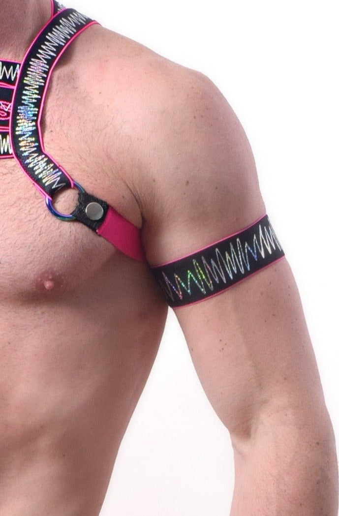 ELECTRO ARM BANDS | Neon Pink