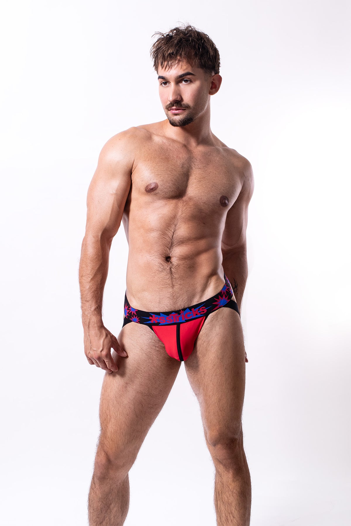 Kaboom Jock | RED/BLUE/BLACK