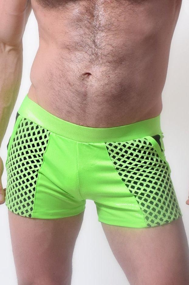 GLOW TIME SHORTS | NEON GREEN
