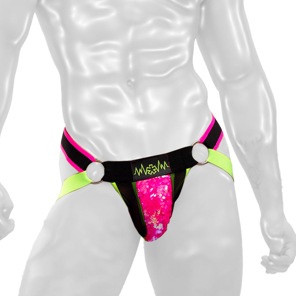 SEQUIN JOCKSTRAP | Notorious Neon