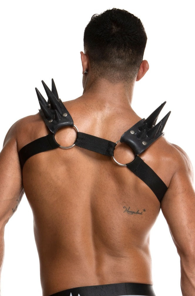 Blades Spiked Harness | Black |Made To Order