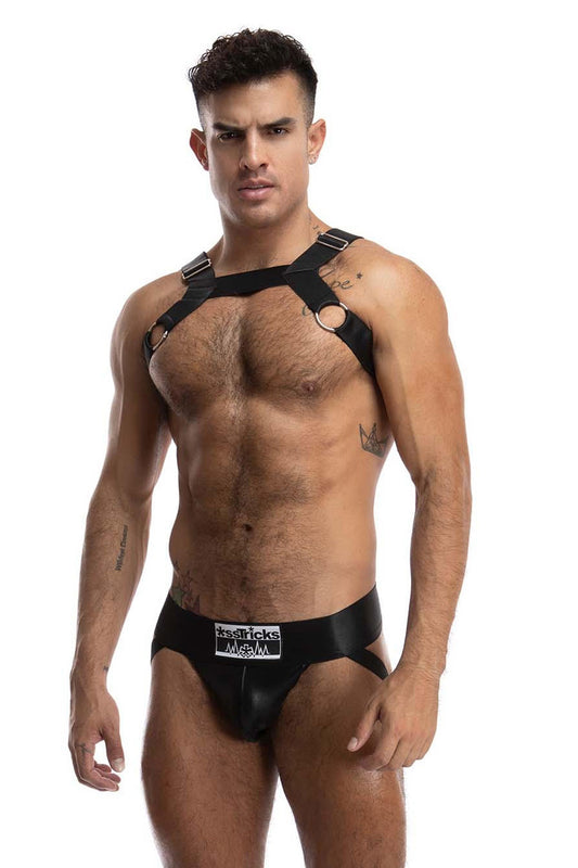 Luxe Satin Harness | Black