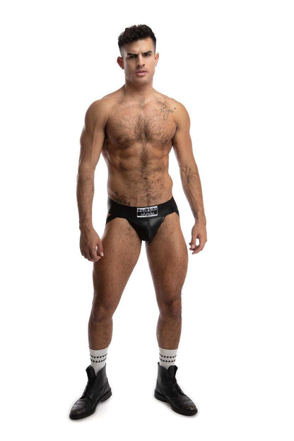 LUXE ATHLETIC JOCK | Black Satin
