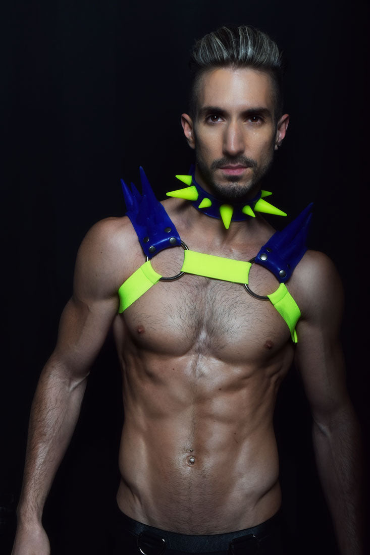 Blades | Spiked Harness | Blue