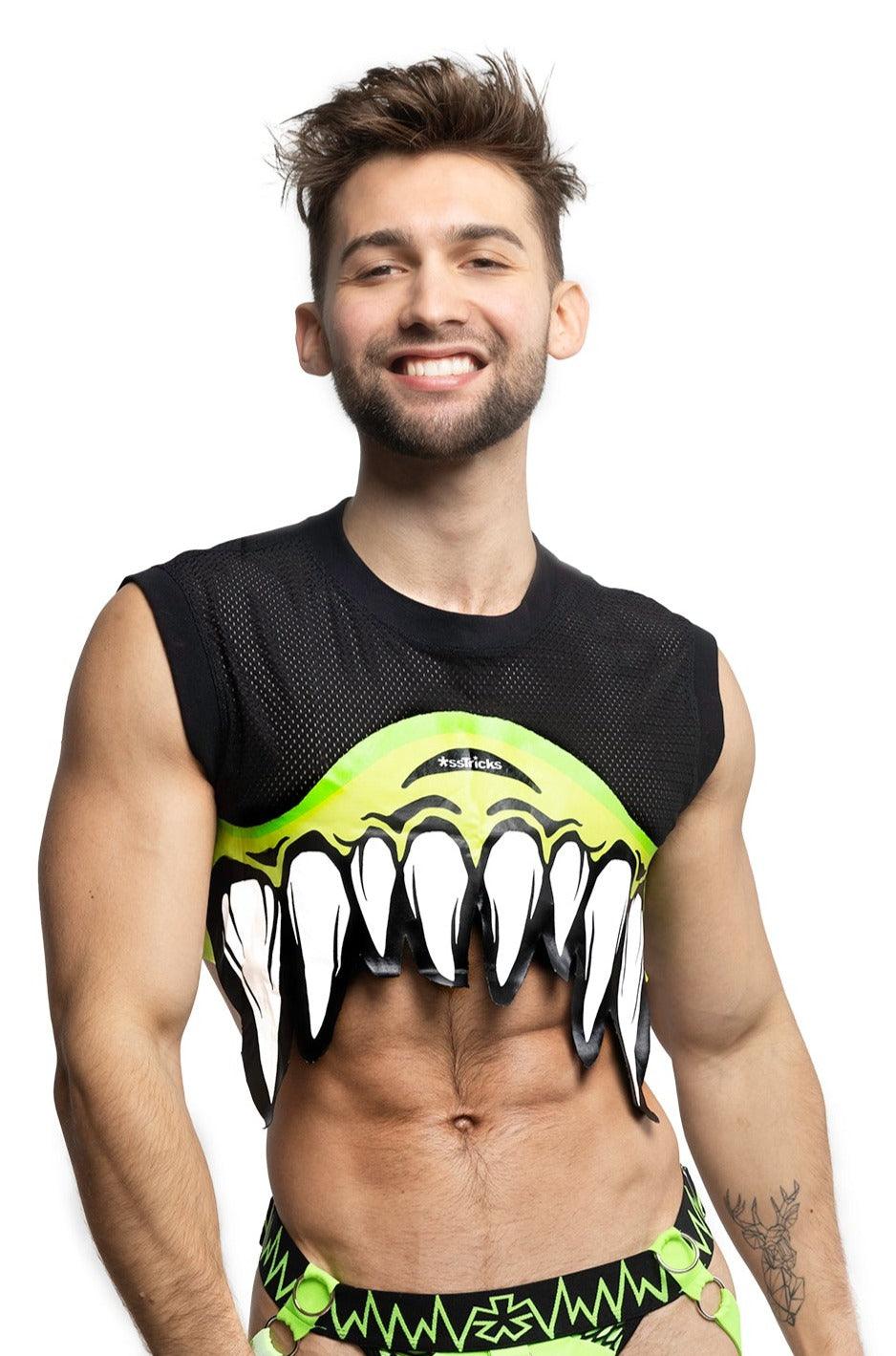 Monster Crop Top | Green