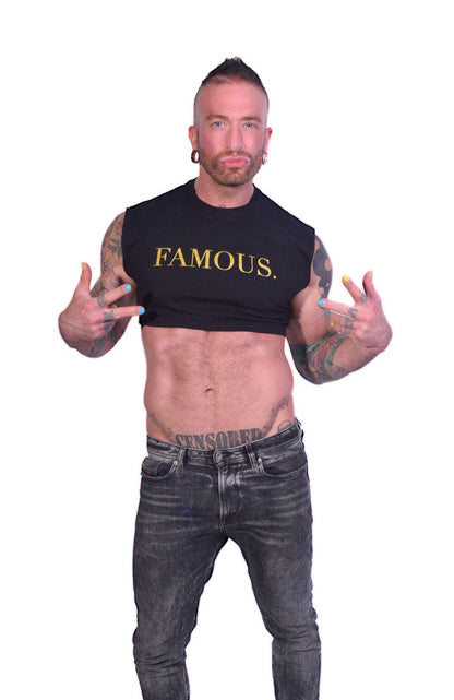 T-Shirt | Famous. | Crop Top