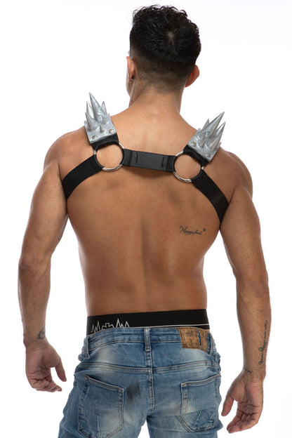 Blades | Spiked Harness | Silver